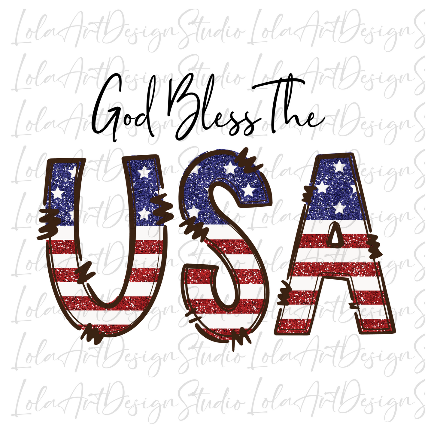 God Bless The USA PNG Sublimation, Patriotic USA Flag Shirt Design Png