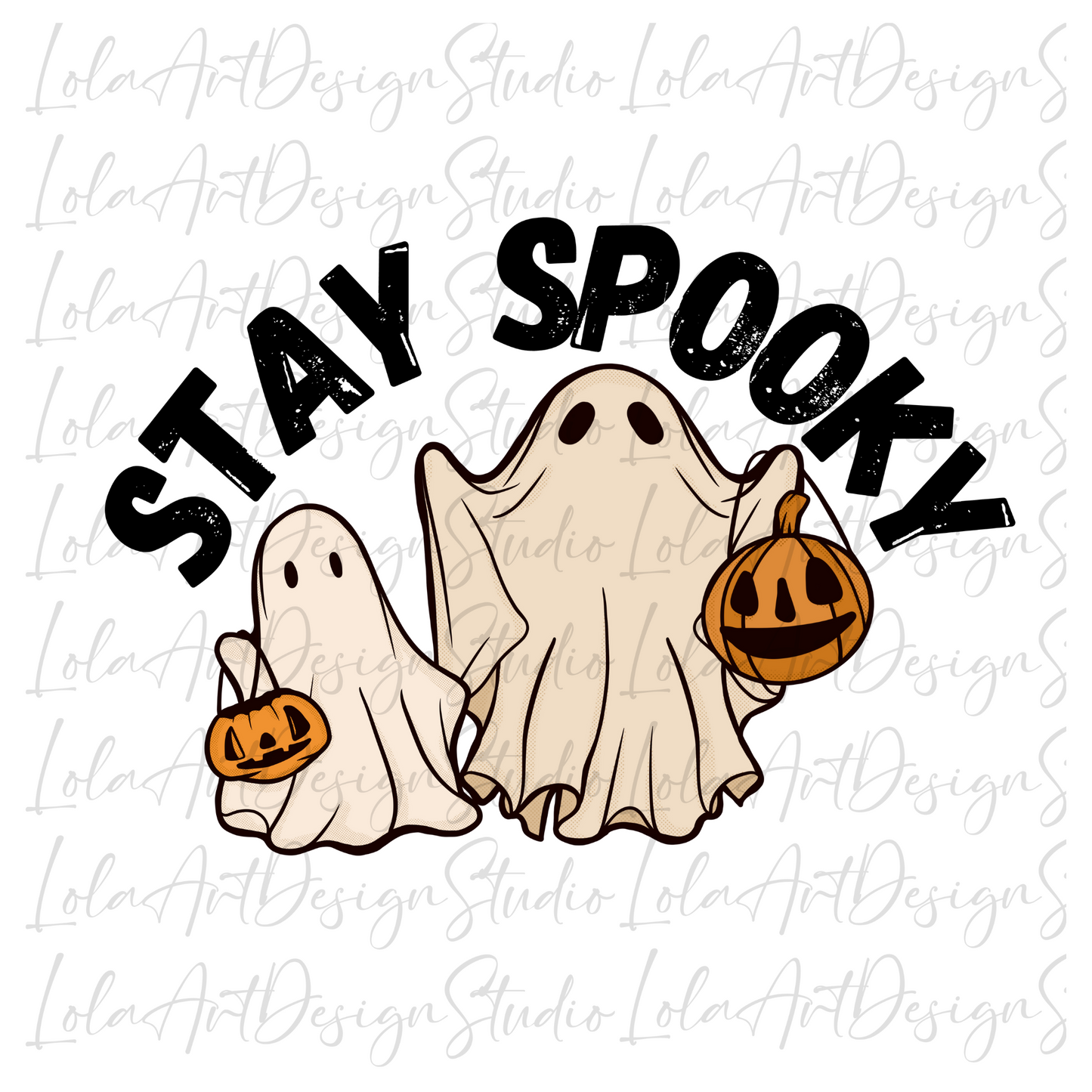 Stay Spooky Png, Funny Halloween Ghosts Sublimation Design, Halloween Ghost Png Sublimation, Instant Download