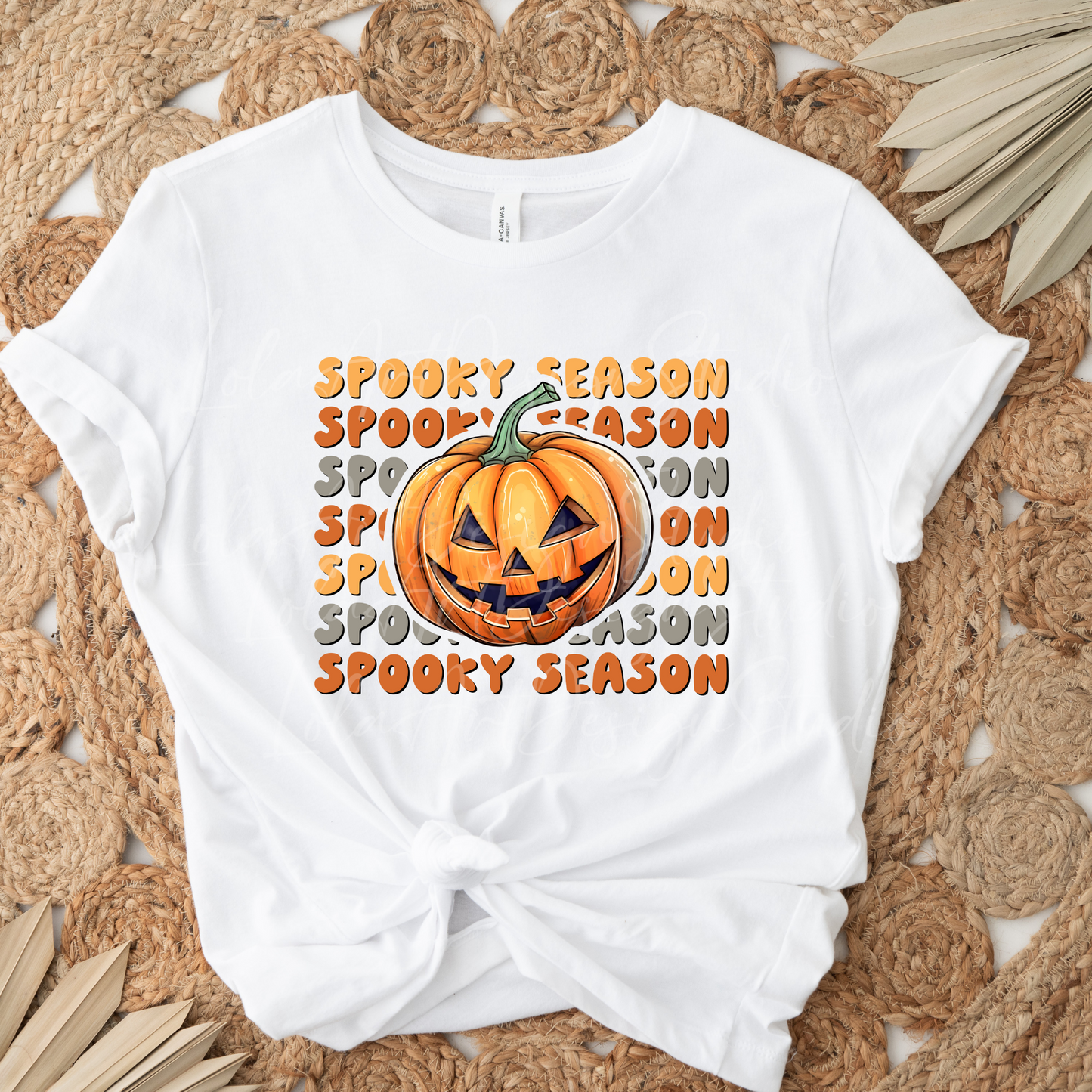 Spooky Season Pumpkin Png, Funny Halloween Sublimation Design, Distressed Grunge Silly Halloween Png, 2 Files, Instant Download