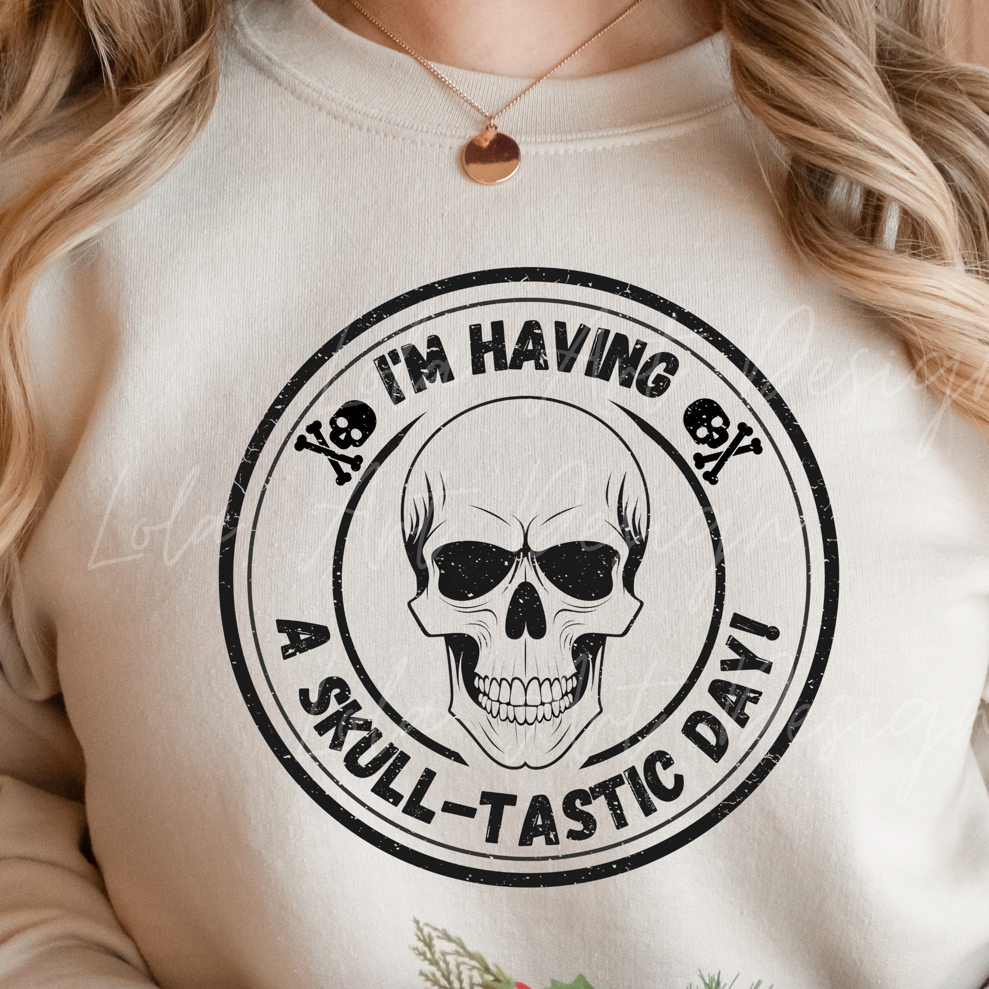 Funny Skull PNG Sublimation Design, I'm having a skull-tastic day Png, Distressed Grunge Skull PNG, Funny Skull Sublimation design download