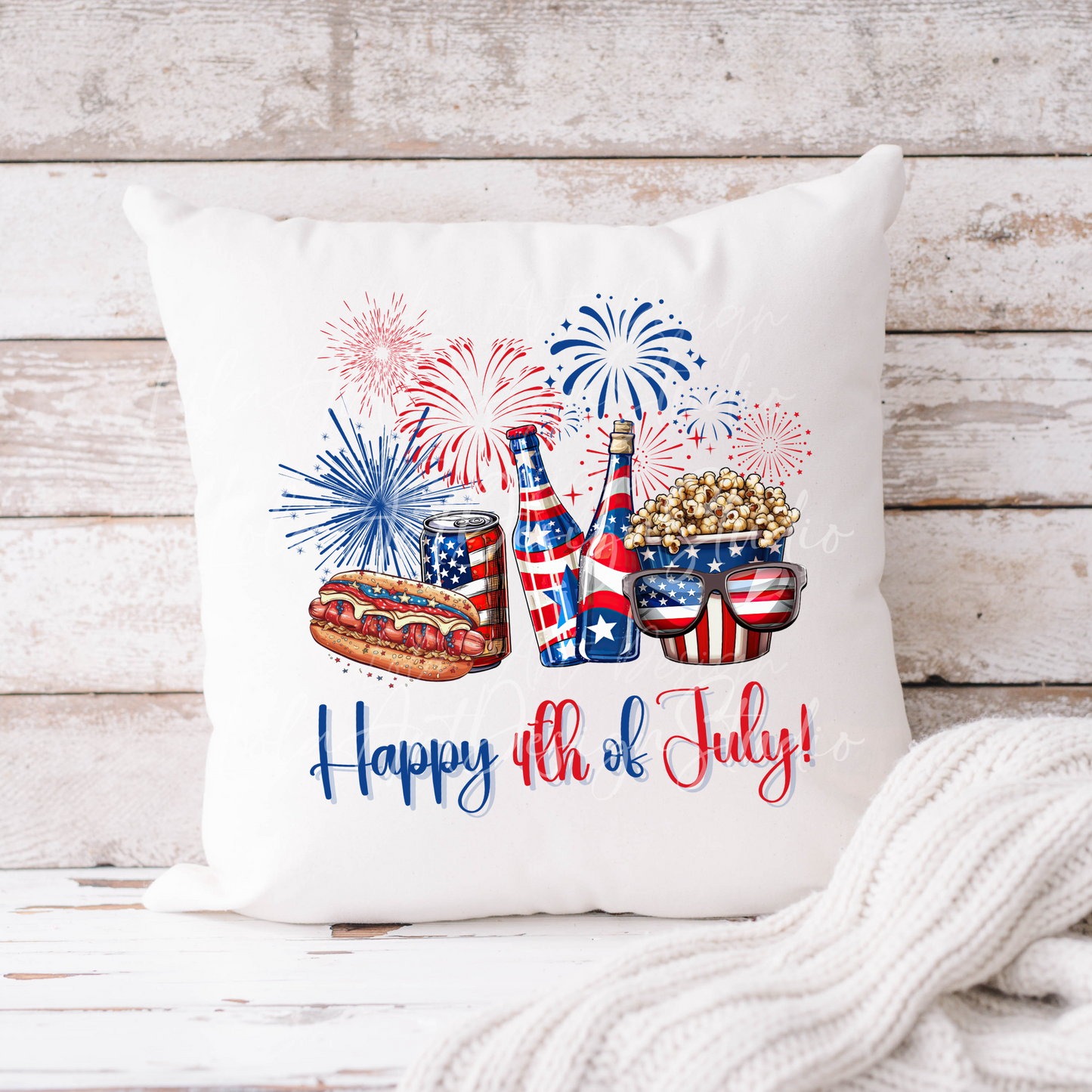 Happy 4th Of July PNG Sublimation, Patriotic Snacks USA Shirt Design Png