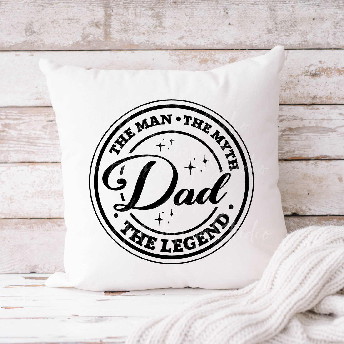 Father's Day Svg and Png Sublimation Design Image, Dad The Man The Myth The Legend, Funny Sarcastic Dad Svg & Png Files, Father Svg