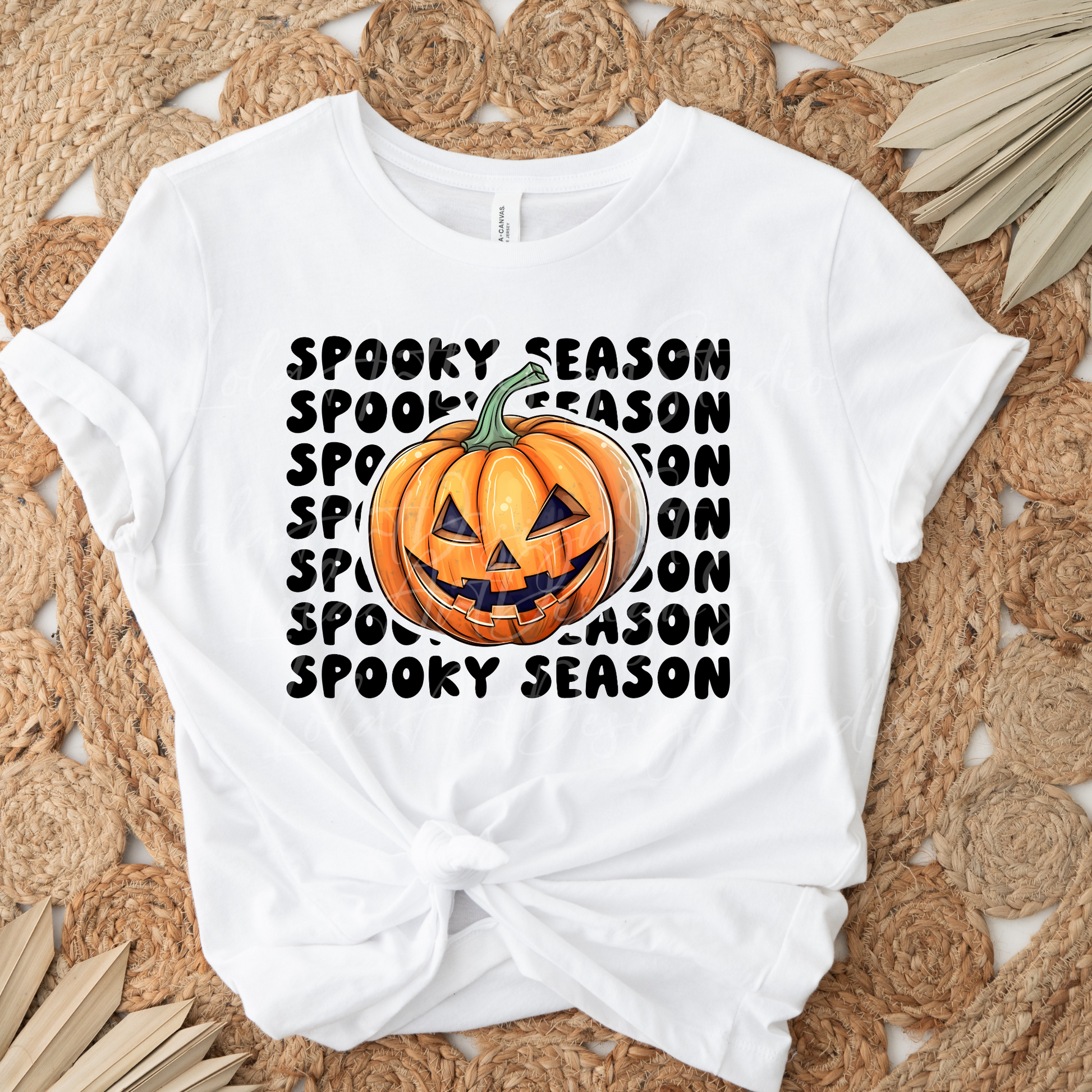 Spooky Season Halloween Pumpkin Png, Funny Halloween Sublimation Design, Distressed Grunge Silly Halloween Png, Instant Download