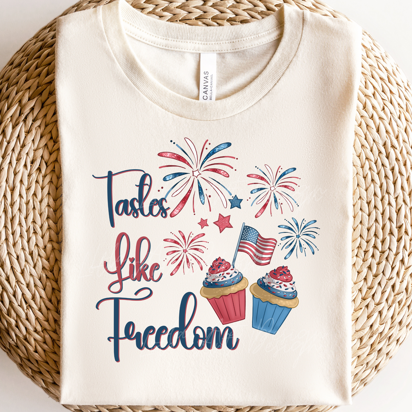 Tastes Like Freedom USA PNG Sublimation, Patriotic USA Shirt Design Png