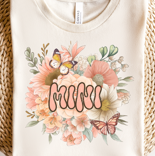 Mini PNG, Sublimation Design Download, Pink Mini sublimation png, floral Mini png, summer mini png, grunge mini png, baby Daughter sublimation,