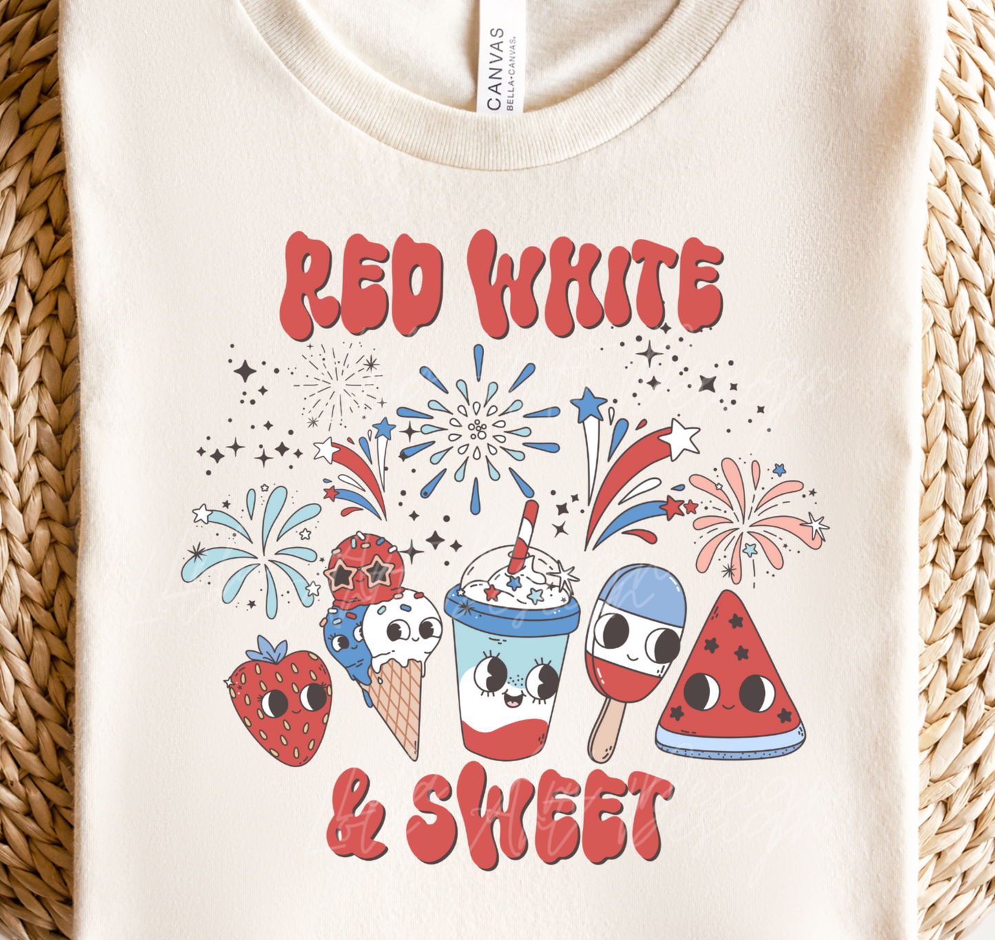 4th Of July PNG Sublimation, Patriotic Snacks and Food Shirt Design Png