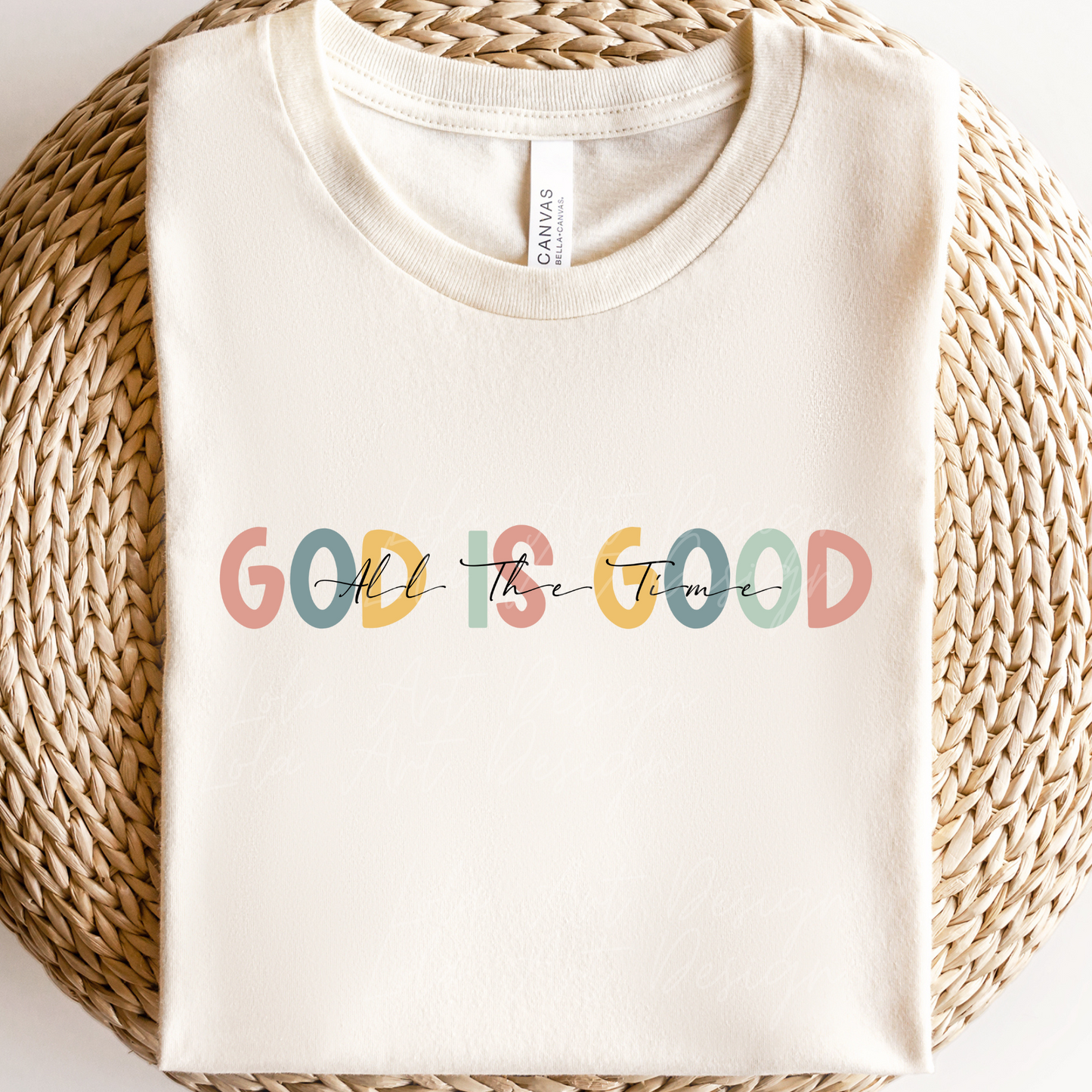 God Is Good All The Time PNG sublimation design download, God Png For Sublimation, boho Christian png, Jesus Png, bible verse sublimation