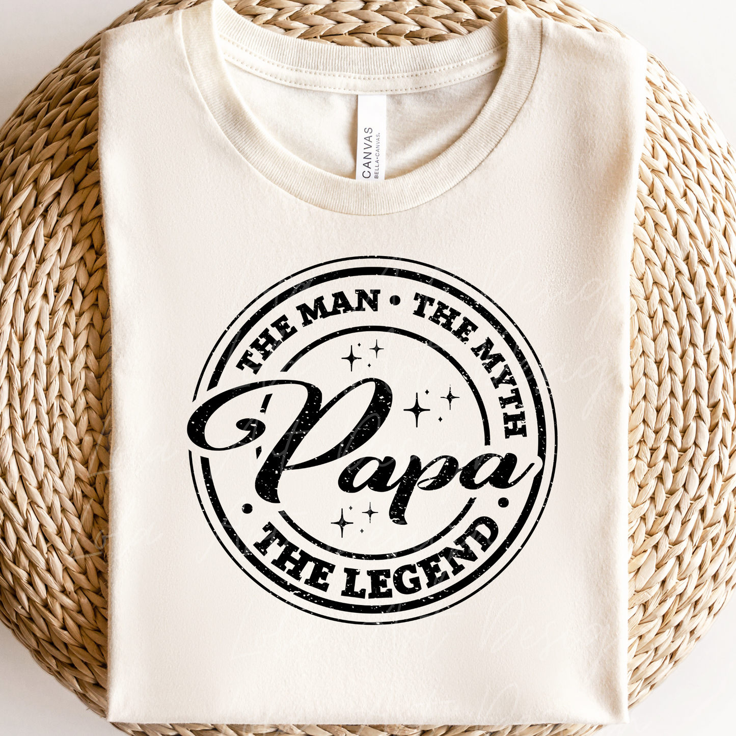 Father's Day Svg and Png Sublimation Design Image, Papa The Man The Myth The Legend, Funny Sarcastic Dad Svg & Png Files, Father Svg