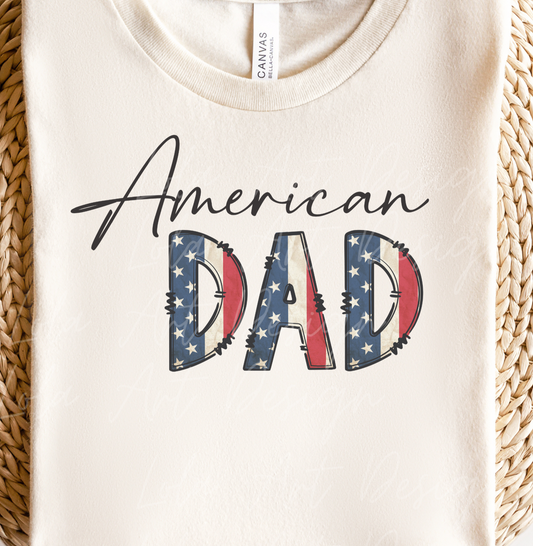 Retro American Dad PNG Sublimation, Patriotic Dad Shirt Design Png, 4th of July Png sublimation, Independence Day png, Fathers day Png