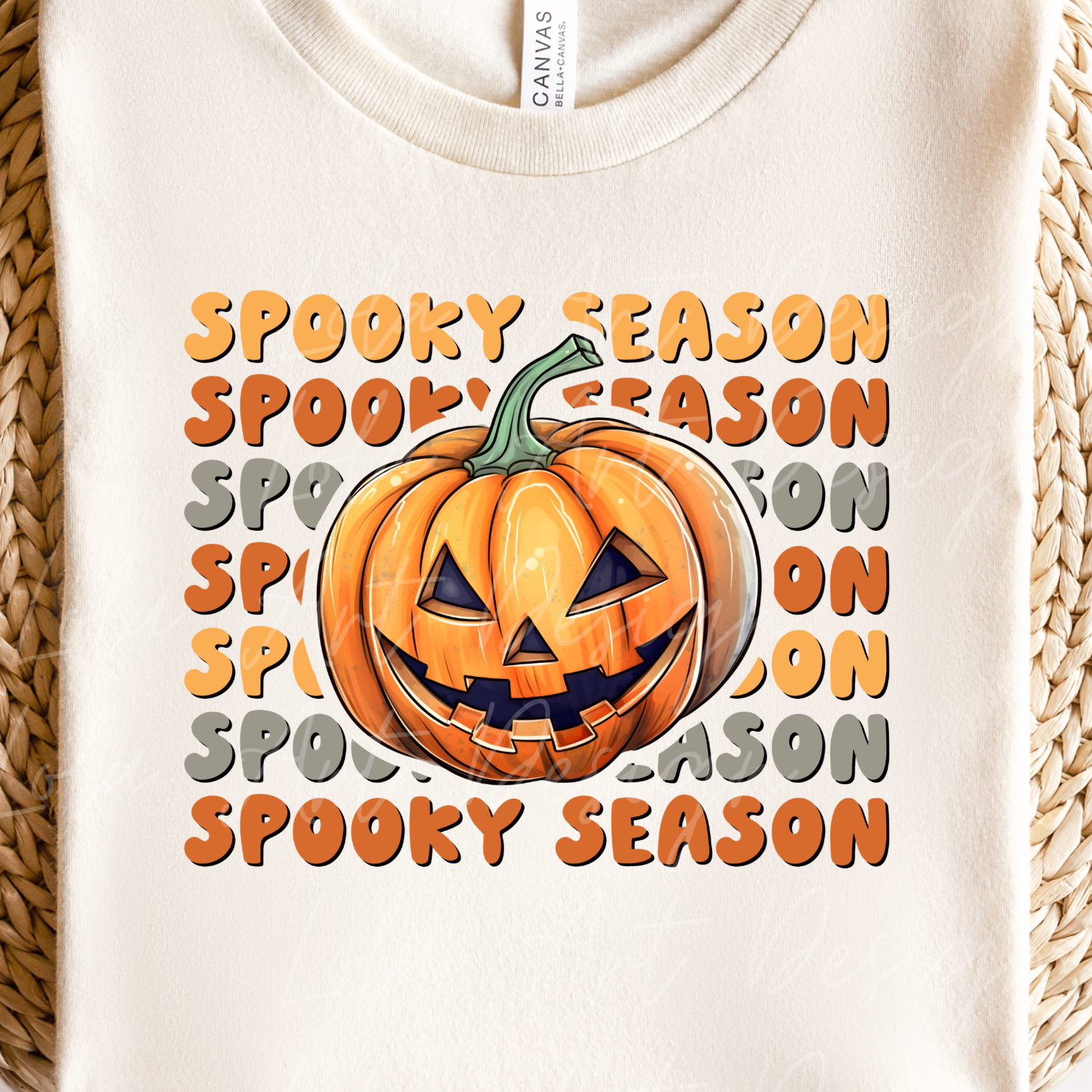 Spooky Season Pumpkin Png, Funny Halloween Sublimation Design, Distressed Grunge Silly Halloween Png, 2 Files, Instant Download