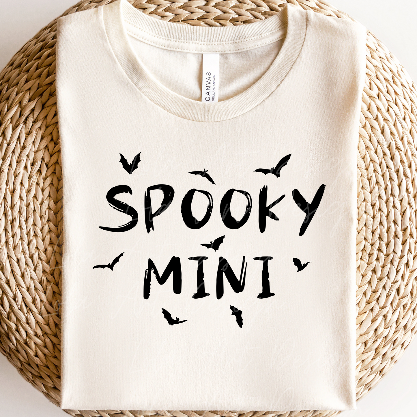 Spooky Mama and Mini Svg & Png Sublimation Design, Halloween Spooky Mama Mini with bats Png, Matching Mother Daughter Svgs, Instant Download