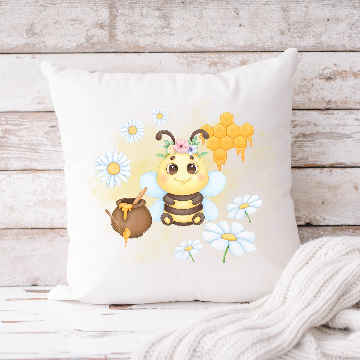 Bee PNG Sublimation Design, Cute Honey Bee T Shirt Design, Digital Download