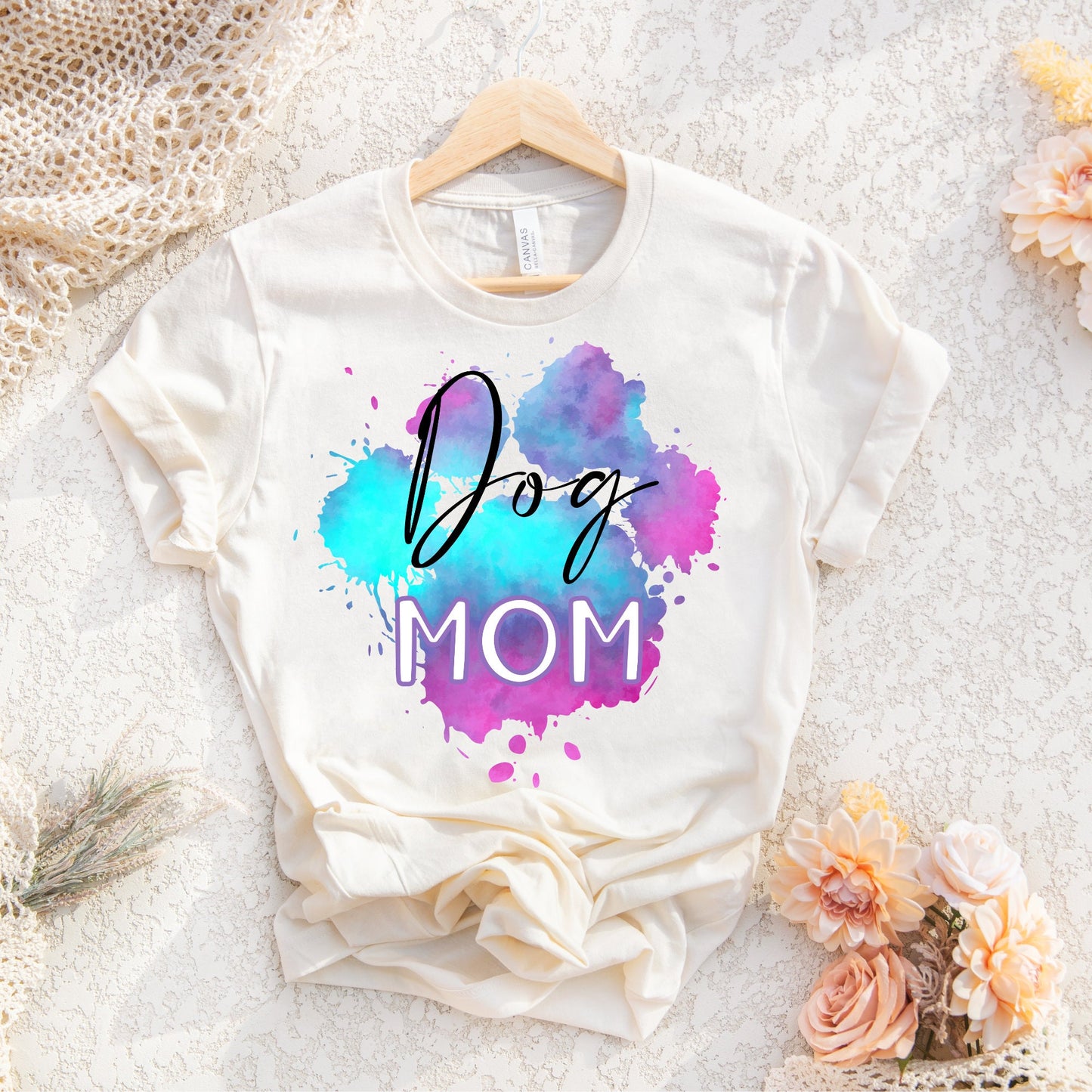 Dog Mom PNG For Sublimation, Dog Mom Paw Shirt Designs Png, Dog Lover Gift , Dog Lover png, Dog mom png, Dog Mom Sublimation Design