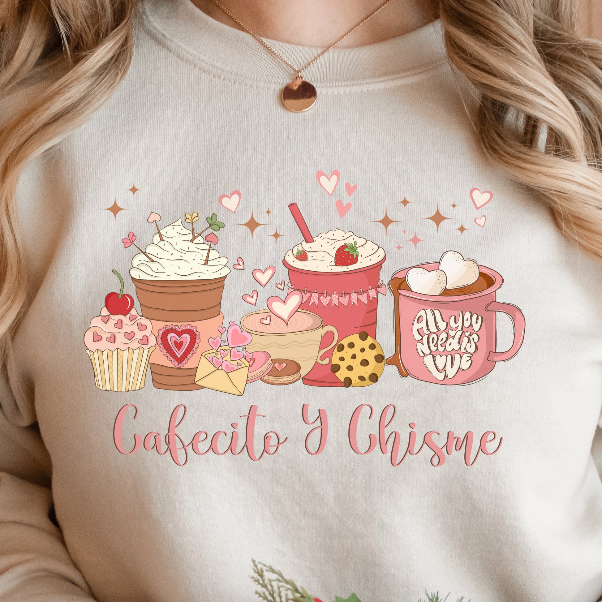 Cafecito Y Chisme Png, Latte Coffee PNG Sublimation Design, Coffee And Gossip Mexican Spanish Saying, Spanish T Shirt Design Sublimation