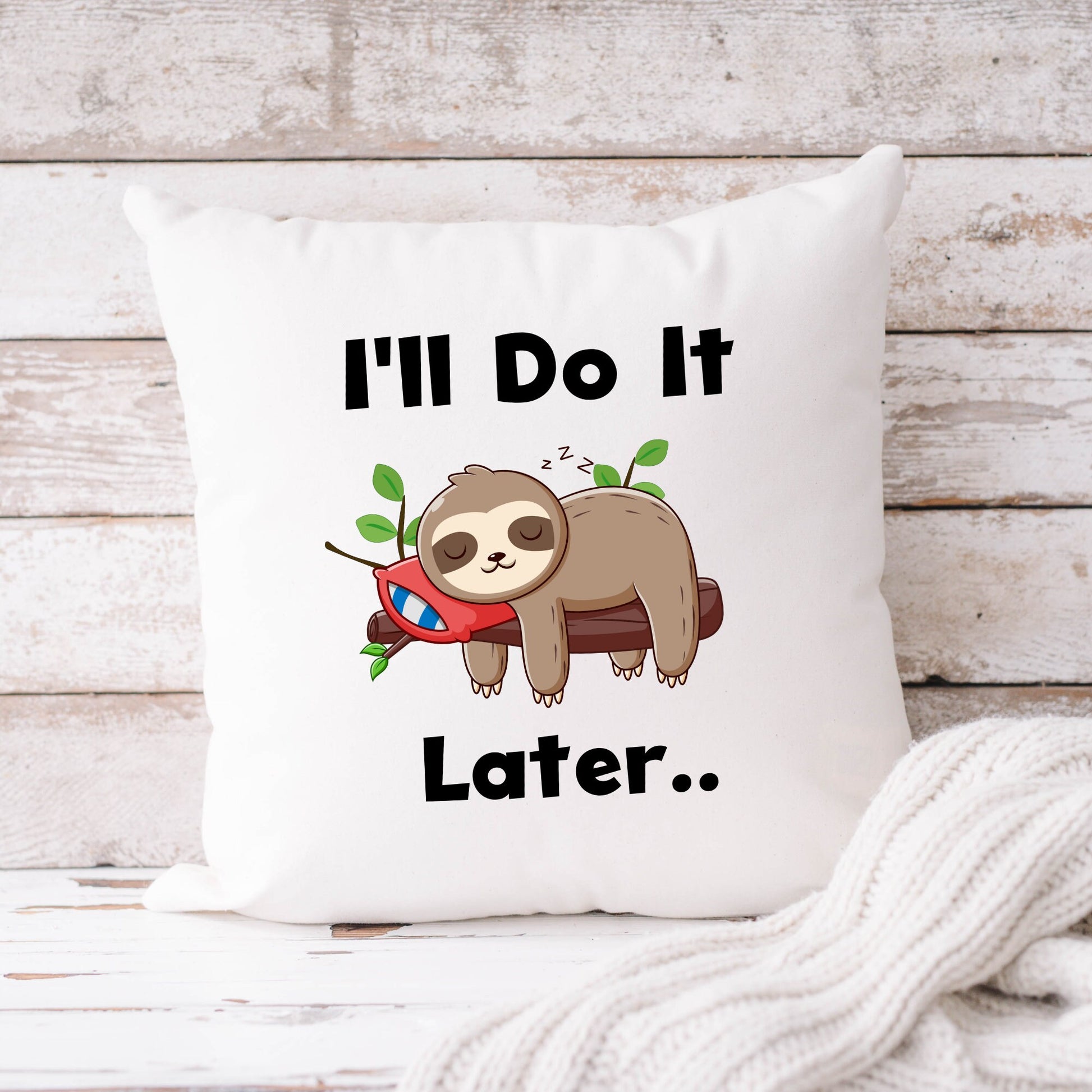 Lazy Sloth PNG Sublimation, I'll Do It Later Sloth Png, Cute Sleeping Sloth Shirt Design, Sloth Png, Sloth Sublimation, Instant Download