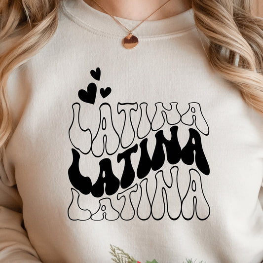 Latina Svg and Png Files For Cricut, Latina PNG File For Sublimation