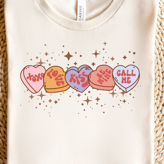 Hearts Png Sublimation Design, Valentine's Png, Valentine's Shirt Design, Cute Hearts Valentine's Day Png, Heart Valentine Png