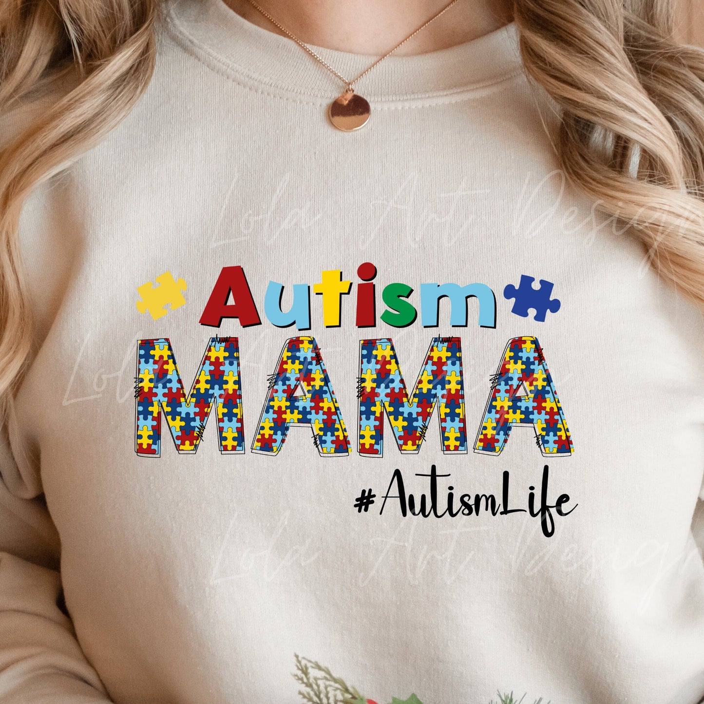 Autism Mama png sublimation design download, Autism Awareness png