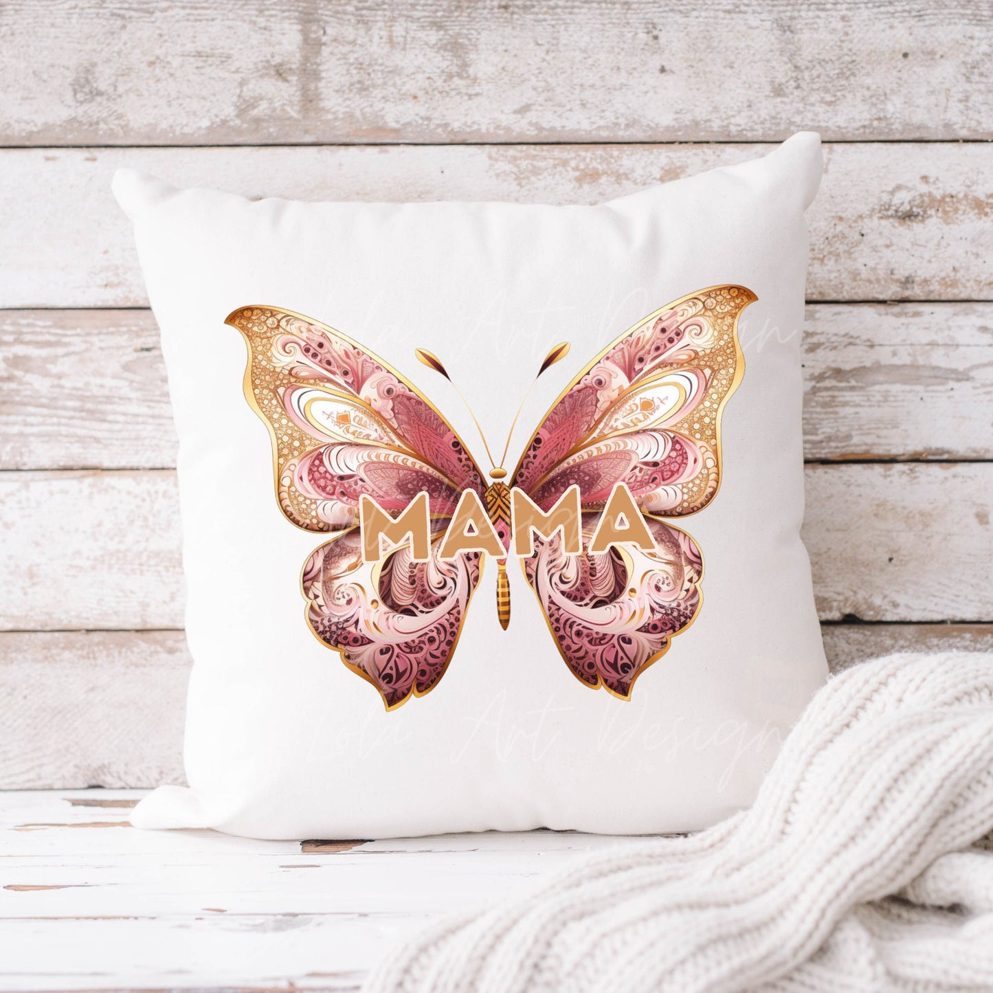 Butterfly Mama and Mini PNG Sublimation, Matching Mother and Daughter png Digital Design, Gold and pink mama mini png, Mother's Day Png