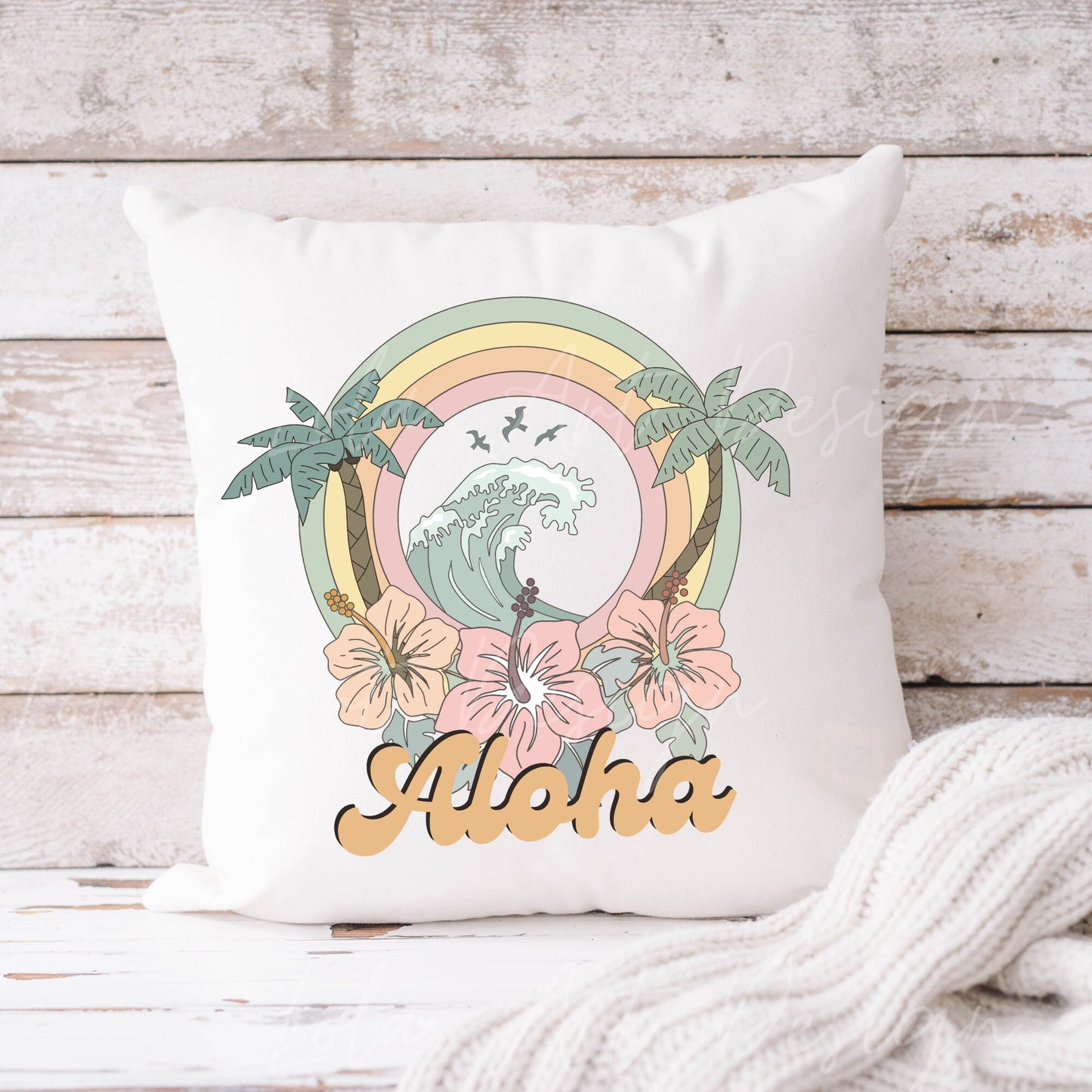 Aloha Summer PNG file for sublimation